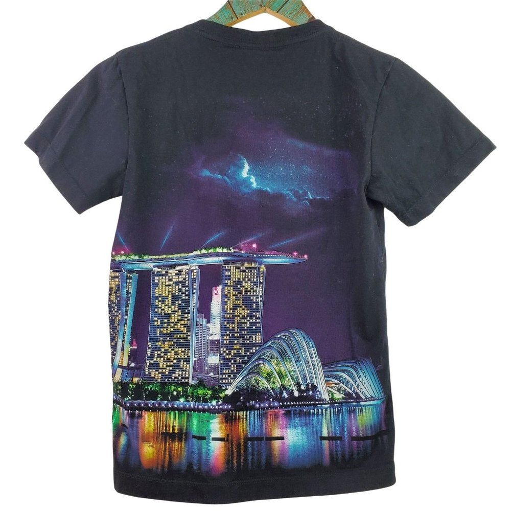 Discover Singapore City Scape Two-Sided T-Shirt Sz Small - Picture 2 of 5